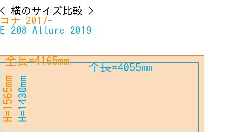 #コナ 2017- + E-208 Allure 2019-